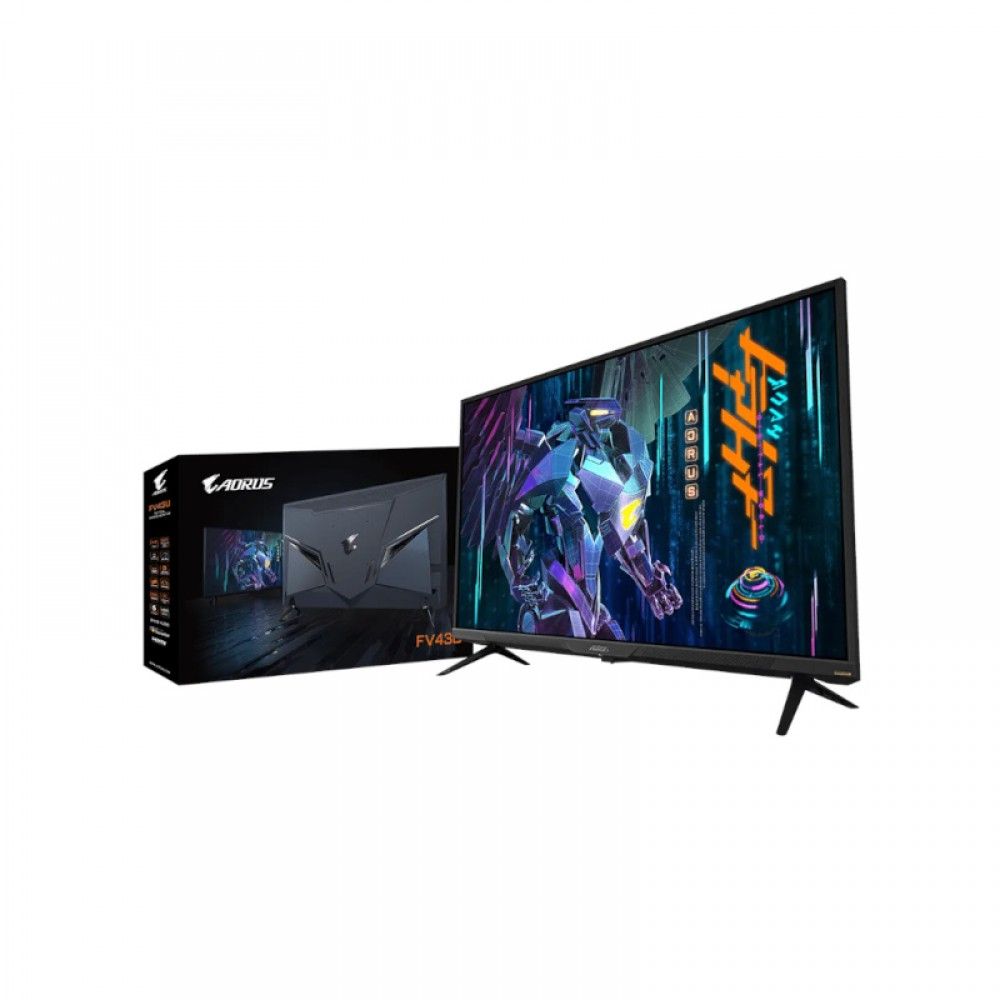 Buy GIGABYTE Aorus FV43U 43 Inch QHD VA 150%1MS AMD Monitor | Elitehubs ...