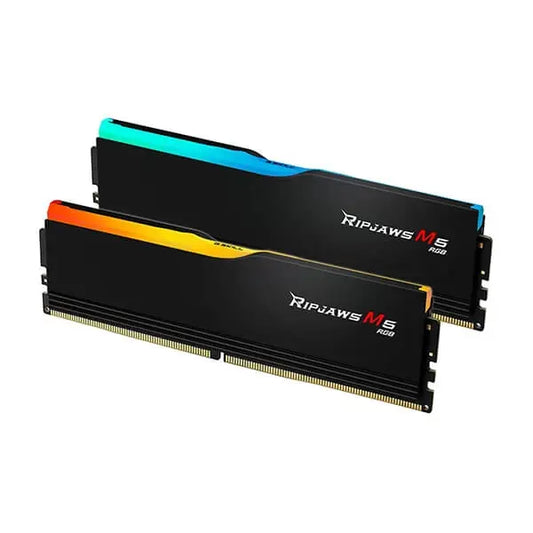 G.SKILL Ripjaws M5 RGB 32GB ( 16GBx2 ) DDR5 6000MHz RAM ( Black ) ( CL32 )