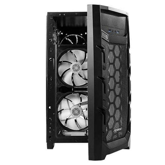 ANTEC GX202 Blue LED ATX Mid Tower Cabinet (Black)
