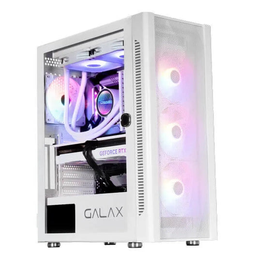 GALAX Revolution-06 Mesh ARGB ATX Mid Tower Cabinet (White)