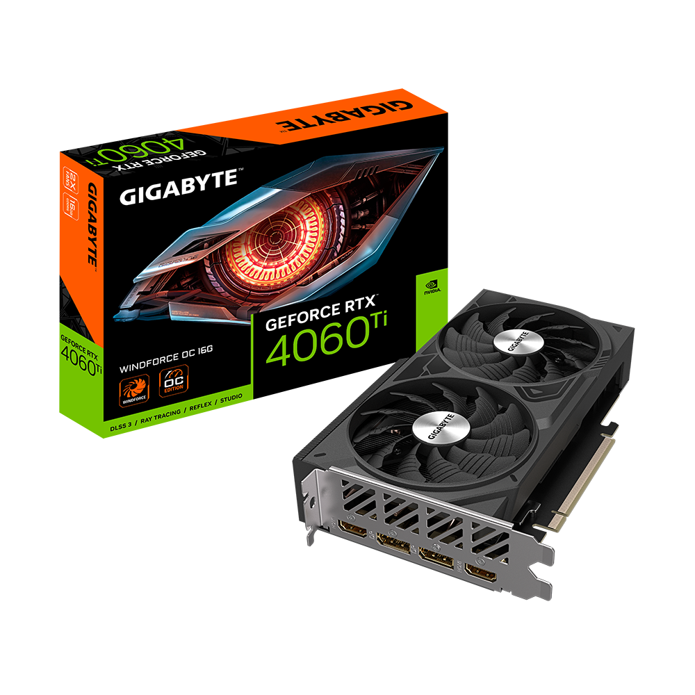 Buy GIGABYTE GeForce RTX 4060 Ti WindForce OC 16GB Nvidia Graphic