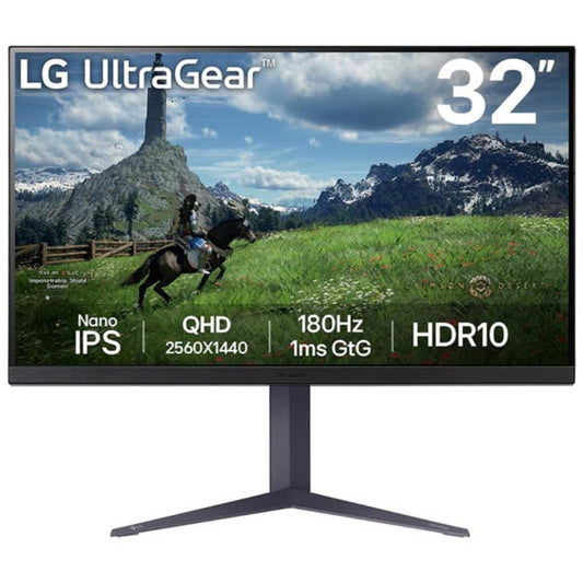 LG 32GS85Q-B 32 Inch 2K QHD 180Hz IPS Panel 98% SRGB 1MS AMD Freesync Gaming Monitor