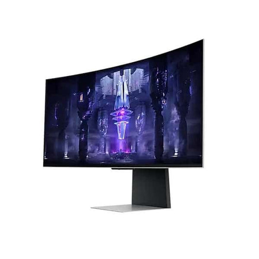 SAMSUNG Odyssey G8 LS34BG850SWXXL 34 Inch 2K WQHD 175Hz Oled Panel 0.5MS AMD Freesync Gaming Monitor