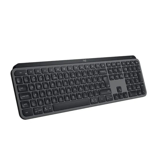 LOGITECH MX Keys S Wireless Full Size Membrane Keyboard ( Black ) ( Membrane Switch )