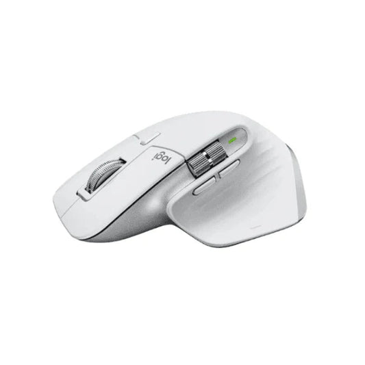 LOGITECH MX Master 3S Wireless Ergonomic Gaming Mouse ( White ) ( 8000 DPI / 7 Macro Buttons )
