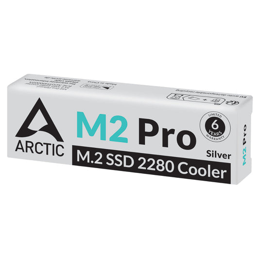 ARCTIC M2 Pro SSD Cooler for M.2 Drives ( Silver )