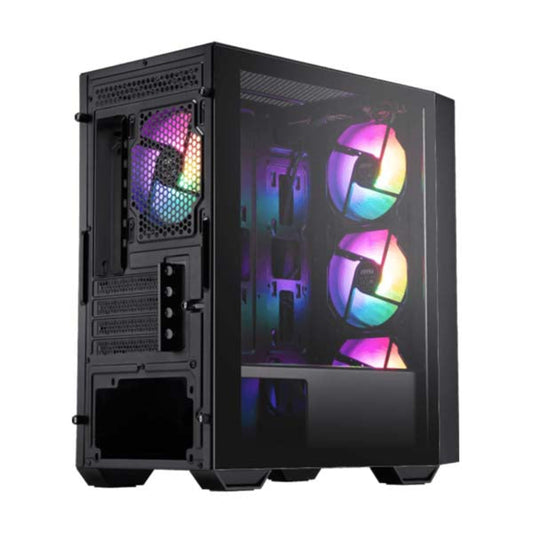 MSI Pro Forge M050A MATX Mid Tower Cabinet ( Black )