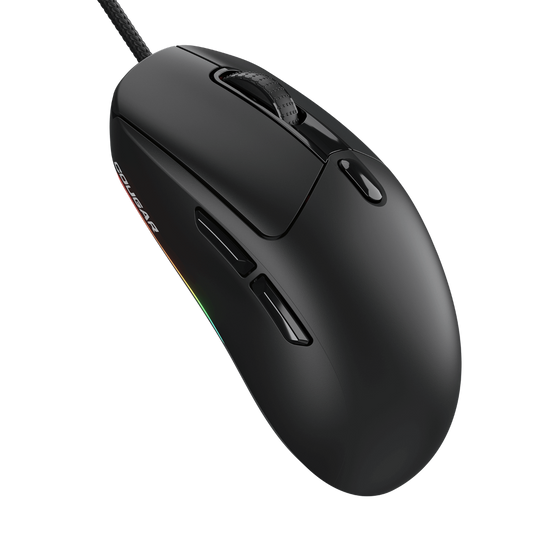 COUGAR MINOS NEO RGB Wired Ambidextrous Gaming Mouse ( Black ) ( 6200DPI / 6 Macro Buttons )