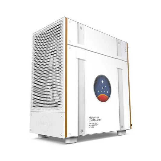 NZXT H5 Flow Starfield Limited Edition ATX Mid Tower Cabinet (White)