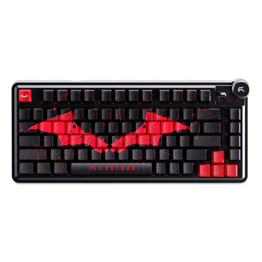 CYBEART Nighthawk The Batman 75% TKL Tri Mode RGB Mechanical Wireless Gaming Keyboard ( Black/Red ) ( CYBEART MKII Gen 1 Linear Switch )