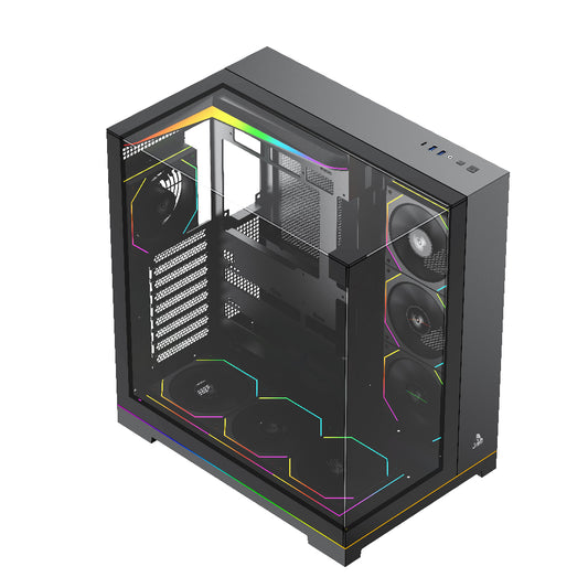 TAG Gamerz Supernova ARGB EATX Mid Tower Cabinet (Black)