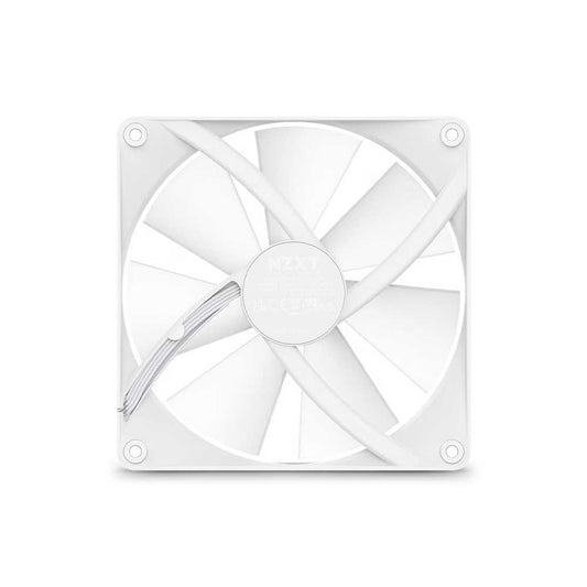 NZXT F140 RGB Core 140mm Cabinet Fan Matte White (Single Pack)