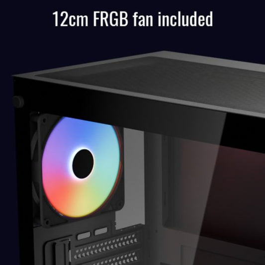 AEROCOOL Pivot ATX Mid Tower Cabinet (Black)