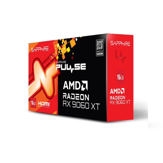SAPPHIRE Radeon Pulse RX 9060 XT OC 16GB AMD Graphic Card