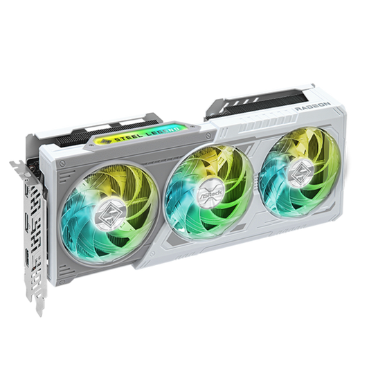 ASROCK Radeon RX 9060 XT Steel Legend OC 16GB AMD Graphic Card