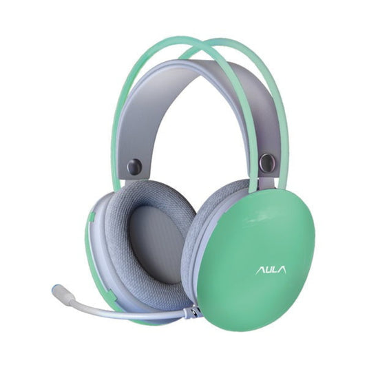 AULA S505 USB Wired 7.1 Surround Gaming Headphone ( Green) ( Desktop/Laptop/Tablet ) ( S505P )