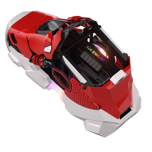 COOLER MASTER Sneaker X ITX Mini Tower Cabient ( Red )