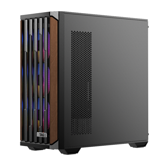 TAG Gamerz Stellar Alpha ARGB ATX Mid Tower Cabinet (Black)