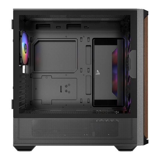TAG Gamerz Stellar Alpha ARGB ATX Mid Tower Cabinet (Black)