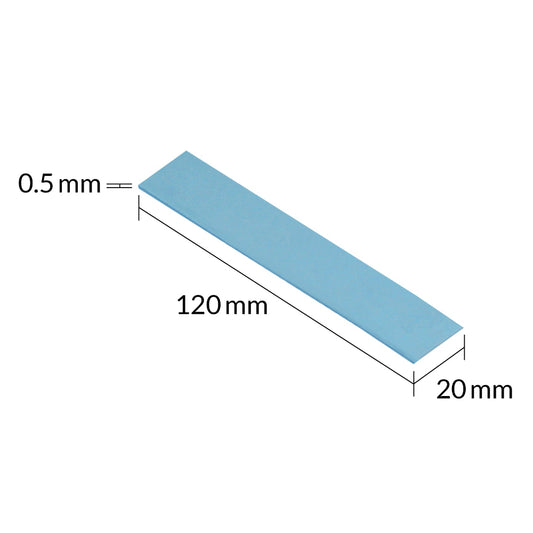 ARCTIC Thermal Pad - TP-3 120x20mm : 0.5mm ( 4 pads )