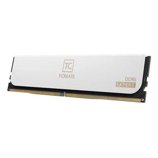 TEAMGROUP T-Create Expert 32GB (16GB x 2) 6000MHz DDR5 RAM (White)