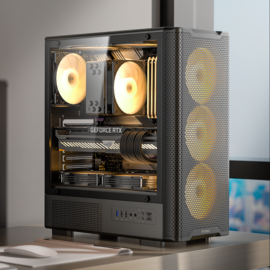 ArtisanX PE14 ( AMD Ryzen 5 9600X / NVIDIA RTX 3050 6GB / 32GB RAM DDR5 / 1TB M.2 NVME Gen4 SSD ) Custom PC Build For Photo Editing