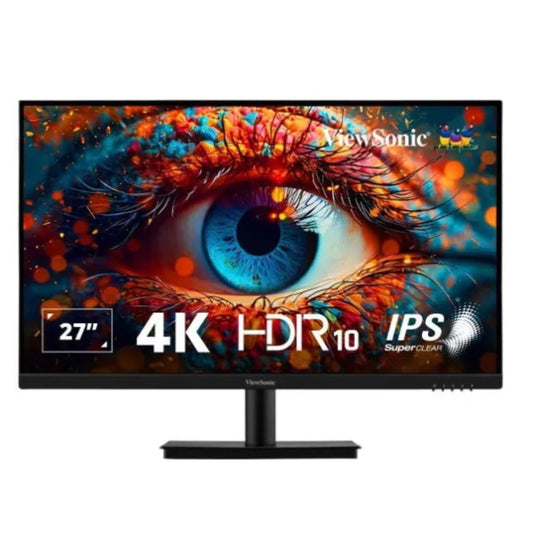 VIEWSONIC VA2762-4K 27 Inch 4K UHD 60Hz IPS Panel 104 SRGB 4MS AMD FreeSync Gaming Monitor