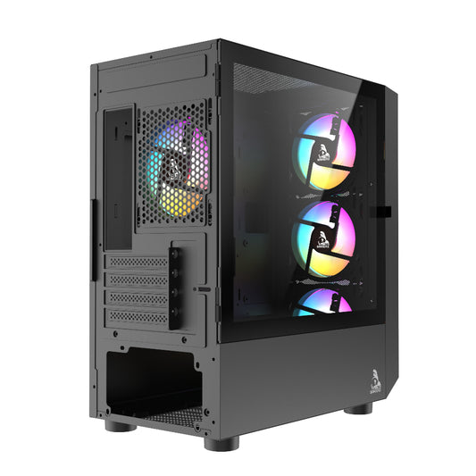 TAG Gamerz Pulser ARGB MATX Mid Tower Cabinet (Black)