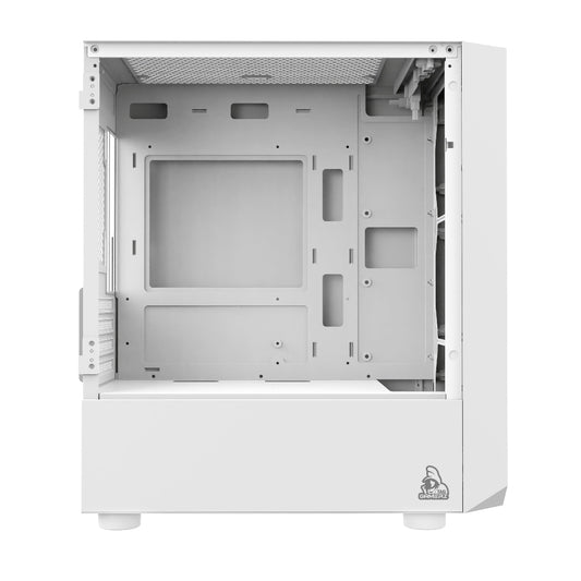 TAG Gamerz Pulser ARGB MATX Mid Tower Cabinet (White)