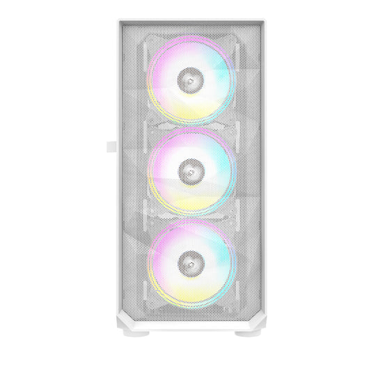 TAG Gamerz Pulser ARGB MATX Mid Tower Cabinet (White)