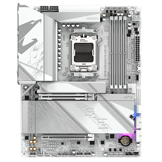 GIGABYTE X870 Aorus Elite X3D Ice Wifi7 DDR5 AMD Motherboard