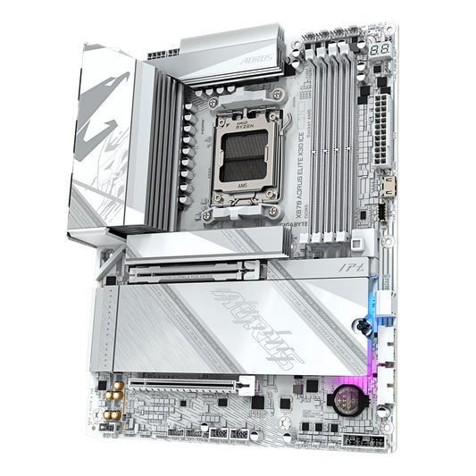GIGABYTE X870 Aorus Elite X3D Ice Wifi7 DDR5 AMD Motherboard