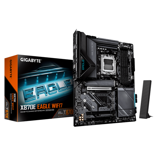 GIGABYTE X870E EAGLE WIFI7 DDR5 AMD Motherboard
