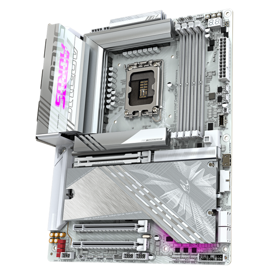 GIGABYTE Z890 Aorus Elite X ICE WIFI DDR5 Intel Motherboard ( White )