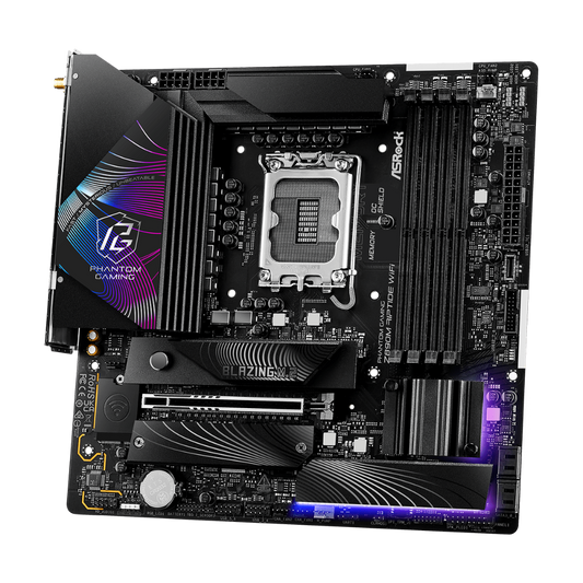 ASROCK Phantom Gaming Z890 Raptide Wifi DDR5 Intel Motherboard