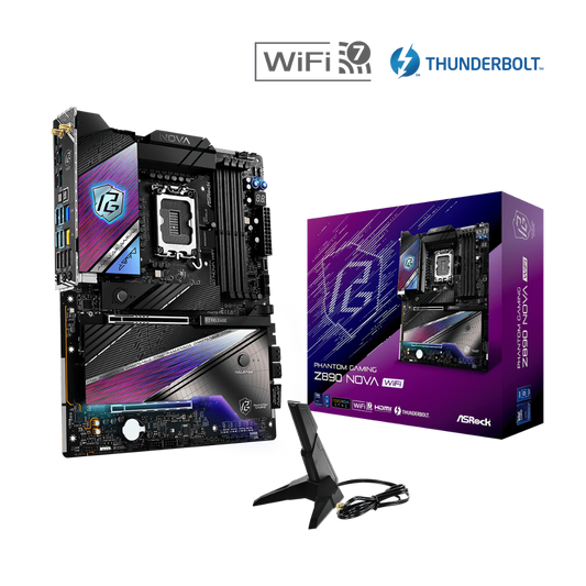 ASROCK Phantom Gaming Z890 Nova Wifi DDR5 Intel Motherboard