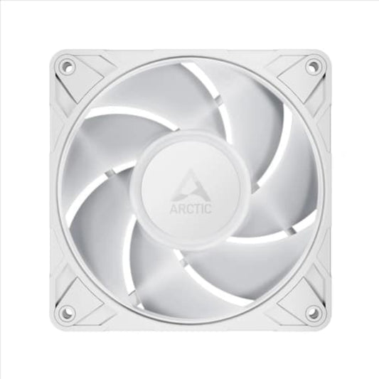ARCTIC P12 Pro PWM PST 120mm ARGB Cabinet Fan ( white ) ( Triple Pack )