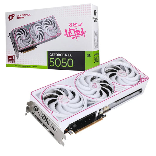 COLORFUL iGame GeForce RTX 5050 Ultra W OC 8GB-V NVIDIA Graphic Card