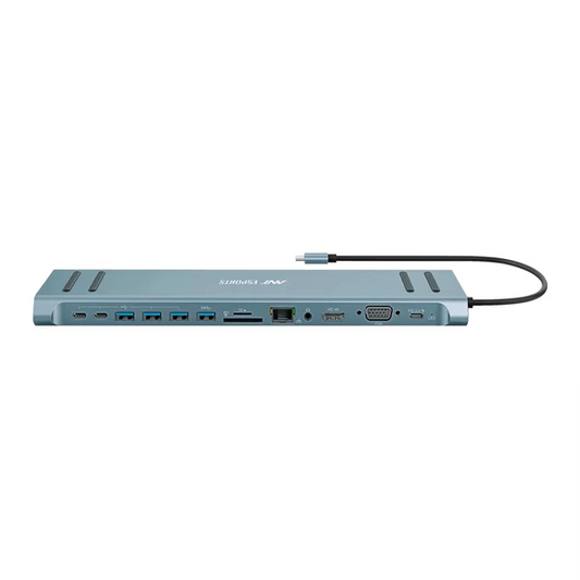 ANT ESPORTS AEC1310 13-In-1 USB Type C Docking Station With HDMI And VGA Port