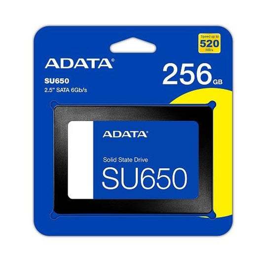 ADATA Ultimate SU650 256GB SATA 3D NAND 2.5 Inch Internal Solid State Drive ( SSD )
