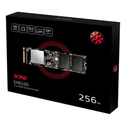 ADATA XPG SX8100 256GB M.2 NVME Gen3 Solid State Drive ( SSD )