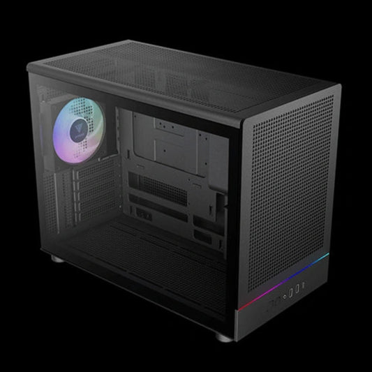GAMDIAS ATHENA M4M ARGB MATX Mini Tower Cabinet ( Black )