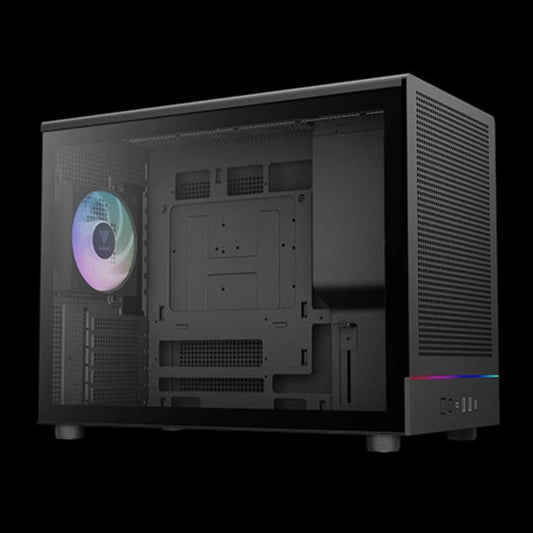 GAMDIAS ATHENA M4M ARGB MATX Mini Tower Cabinet ( Black )