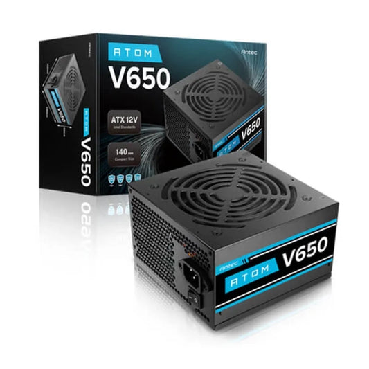 ANTEC Atom V650 650W SMPS ATX 2.0 Power Supply