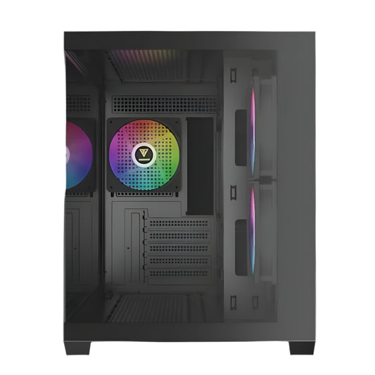 GAMDIAS Aura GC10M V2 ARGB MATX Mini Tower Cabinet ( Black )