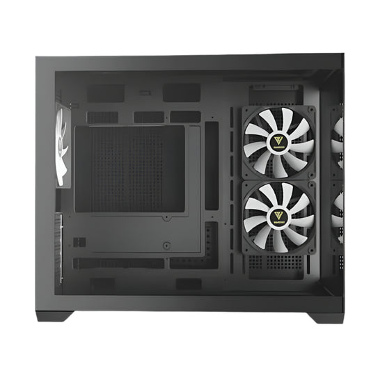 GAMDIAS Aura GC10M V2 ARGB MATX Mini Tower Cabinet ( Black )