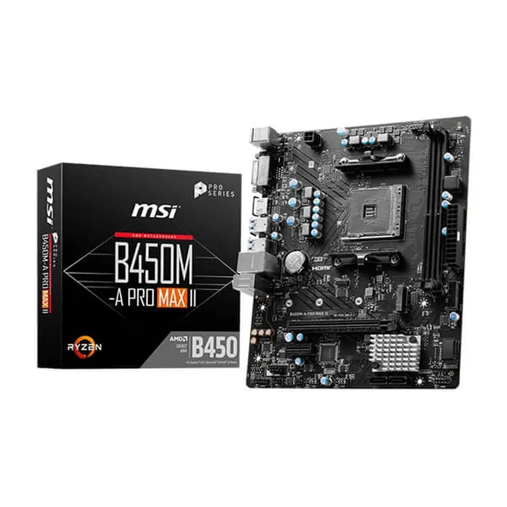 Buy MSI B450M-A Pro Max II DDR4 AMD Motherboard
