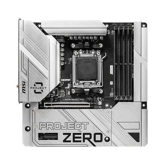 MSI B650M Project Zero WiFi DDR5 AMD Motherboard