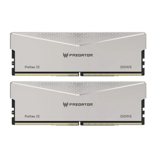 ACER Predator Pallas II 32GB ( 16GBx2 ) 6000MHz DDR5 RAM (Silver) ( CL34 )