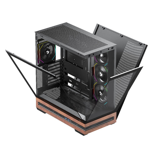 TAG Gamerz Stellar Prime ARGB EATX Mid Tower Cabinet (Black)